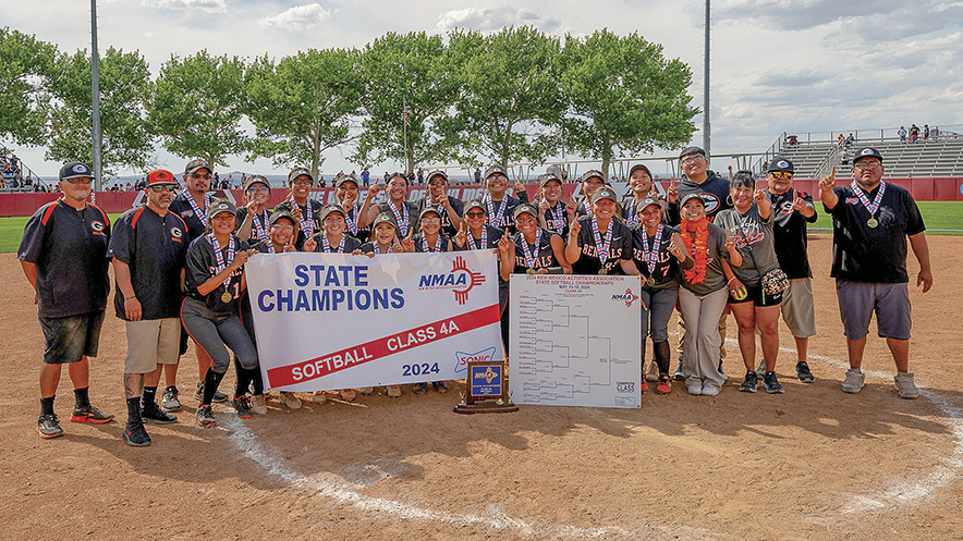 Gallup sends off seniors with second state crown