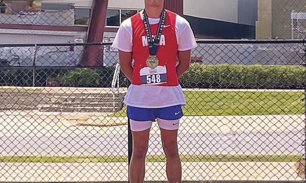 Diné javelin thrower earns All-American status