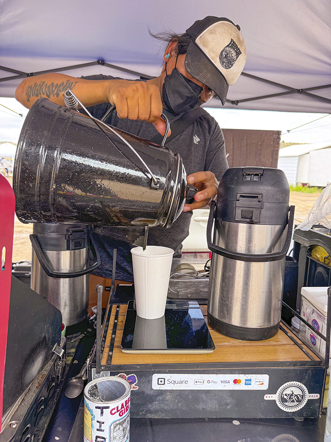 Young Navajo coffee stand entrepreneur continues to etch a name for himself as coffee connoisseur