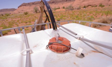 Hauling water, another day in the life of Utah Navajos