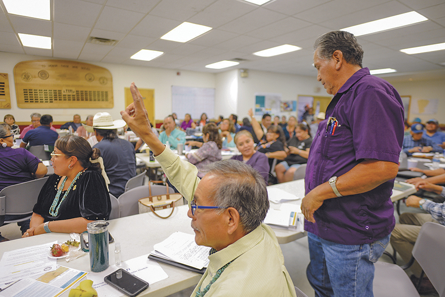 Navajo chapters gather in Red Mesa to address development initiatives