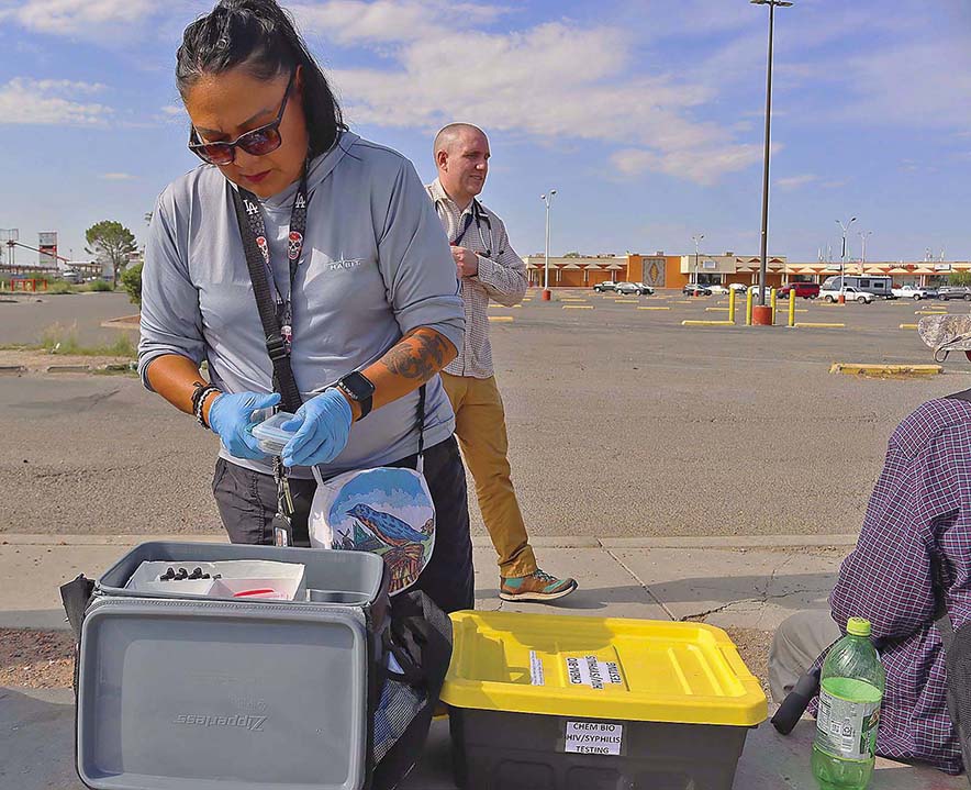 Northern Navajo Medical Center street medicine team aims to prevent syphilis cases