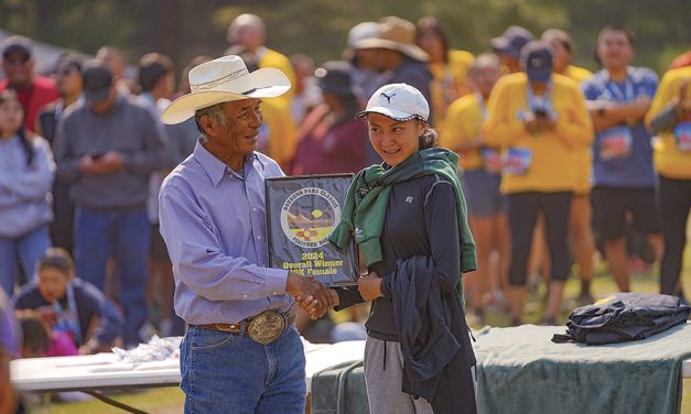 Runners test fitness level at Narbona Pass