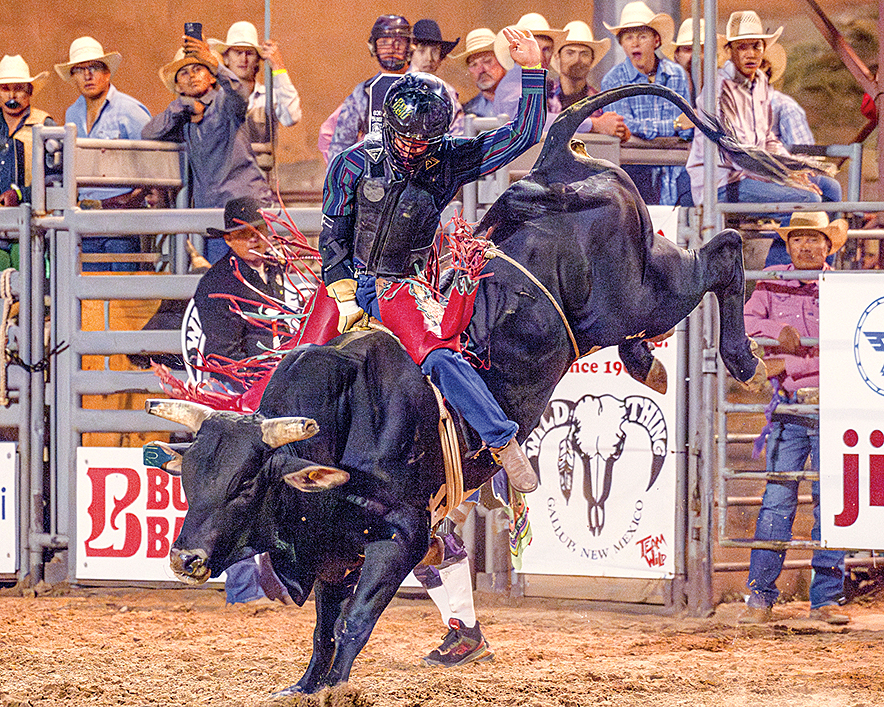 Odey Tom scores windfall with 91-point ride - Navajo Times