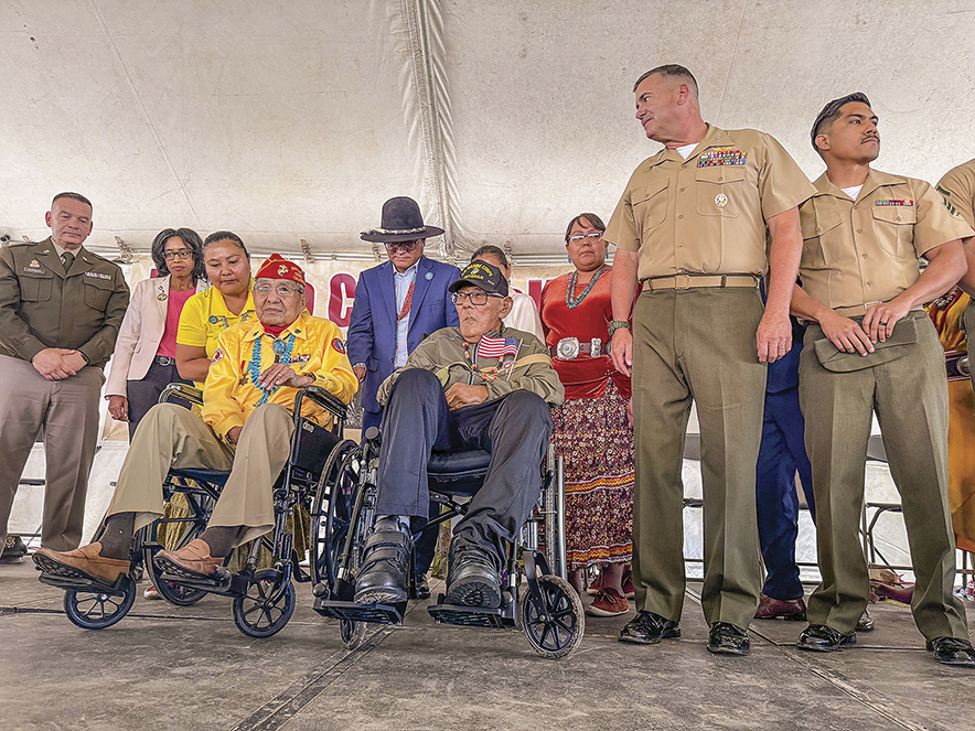 National Navajo Code Talkers Day: Navajo Code Talkers honored in Tségháhoodzání