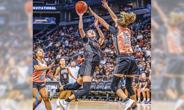 Lady Rezbombers claim glory at the 20th Annual Native American Basketball Invitational