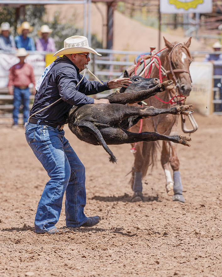 Ceremonial debut pays off for Utah cowboy