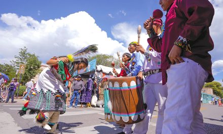 Jemez Pueblo youth embrace tradition through dance and song at Santa Fe Indian Market