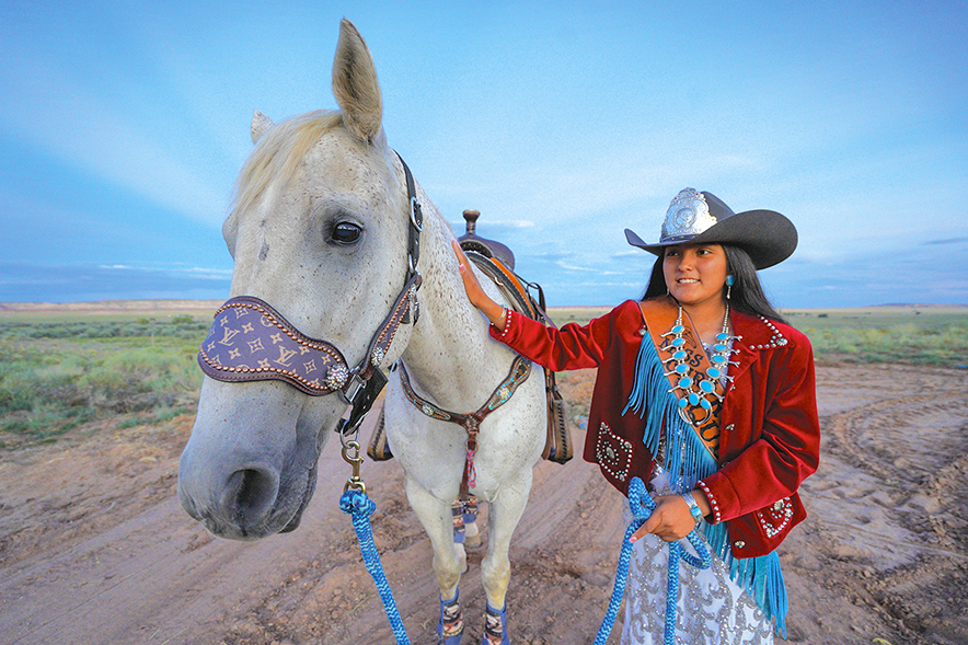 Miss Central Navajo Rodeo Association Queen shines bright