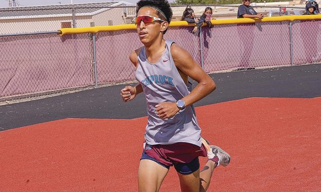 Shiprock harrier moving up the ranks