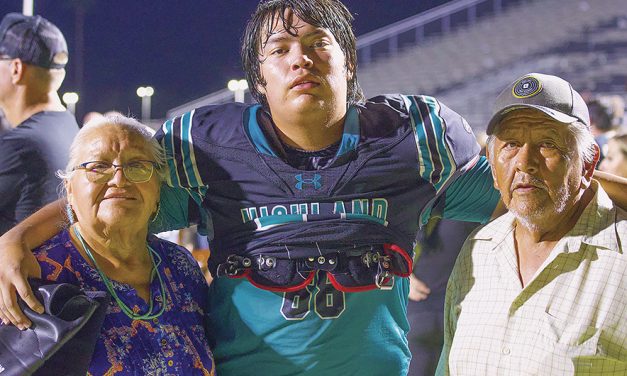 Tackling big dreams: Highland High School’s Navajo standout shines on undefeated football team