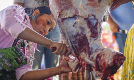 Ná’á’ah: Six Diné women complete coveted sheep-butchering competition