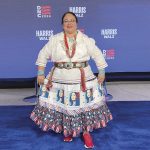 Brenda Hoskie represents Navajo culture at 2024 Democratic National Convention