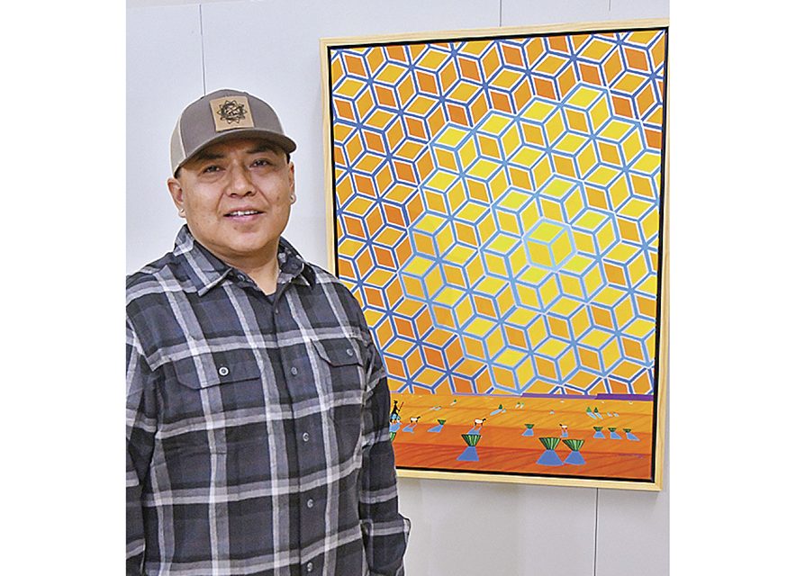 ‘We are Diné’: Gilmore Scott painting the stories of Navajo landscapes and culture