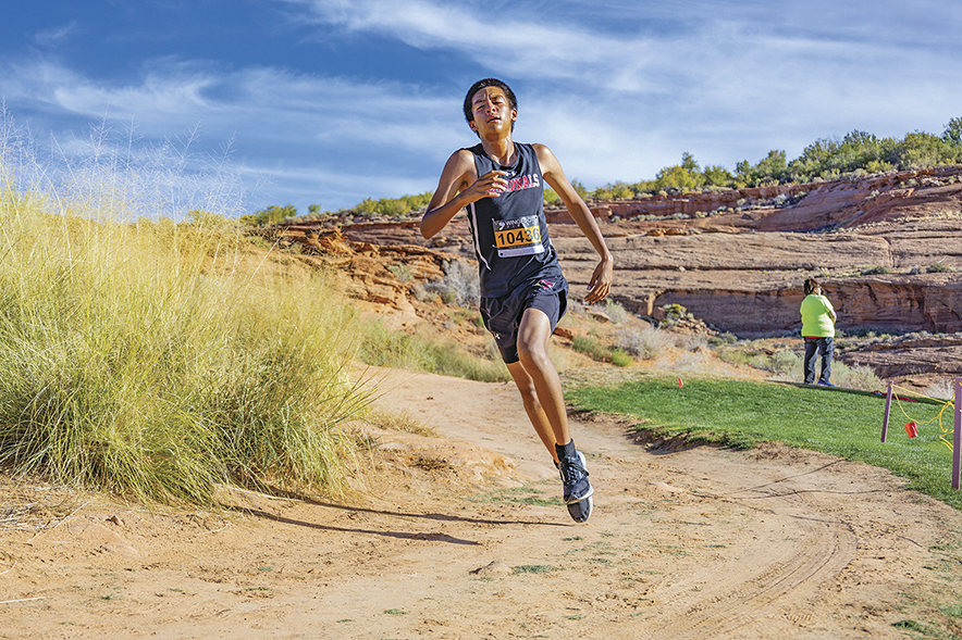 St. Michael harrier captures section meet, wins fourth straight race