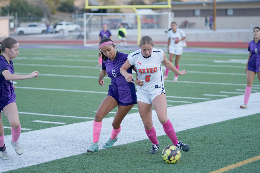 Miyamura records historic win over Aztec <br>Patriots win, 2-0