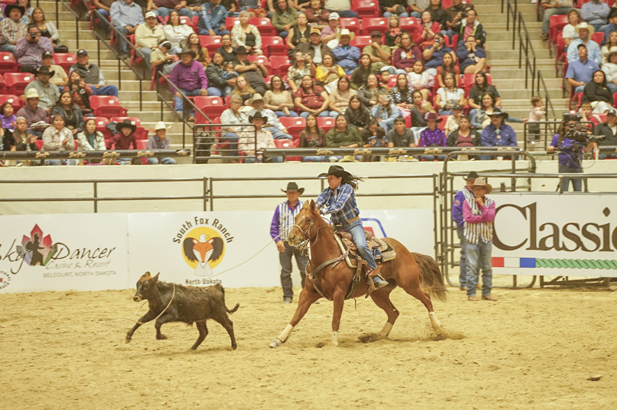 Ganado cowgirl stays in the hunt for INFR breakaway crown