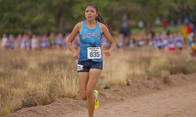 Navajo Prep’s Elijah England takes top spot at Extravaganza meet