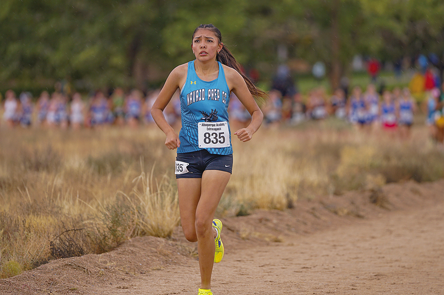 Navajo Prep’s Elijah England takes top spot at Extravaganza meet