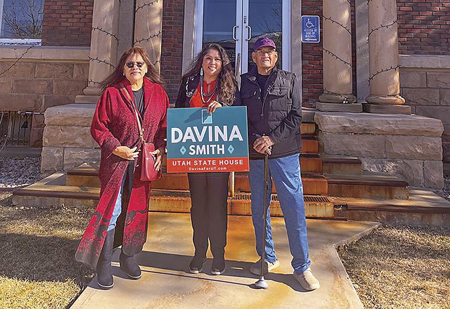 Monument Valley native Davina Smith ramps up campaign for Utah House District 69