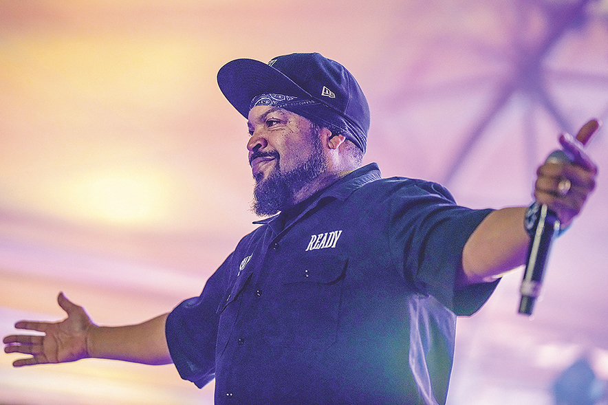 Ice Cube lights up the Tuba City Amphitheater during the Western Navajo Fair: 5,000 tickets sold