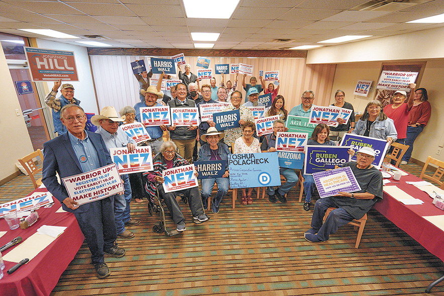 Congressional candidate Nez attends Arizona Democratic Party hosted town hall