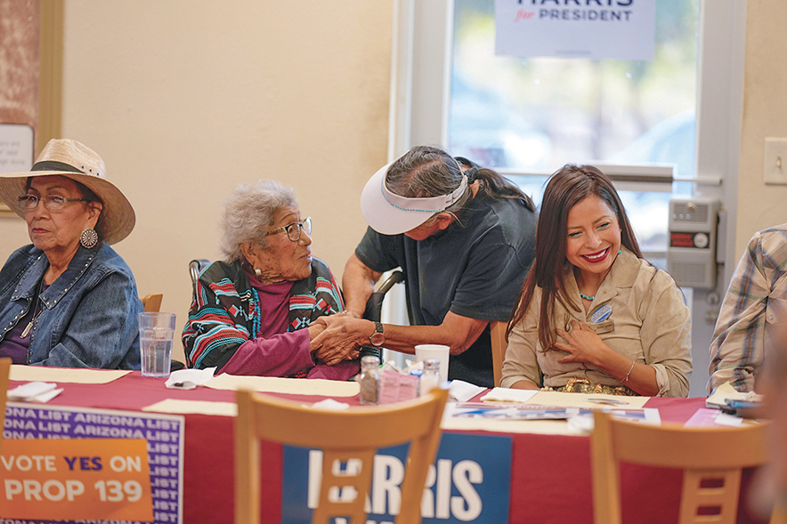 Congressional candidate Nez attends Arizona Democratic Party hosted town hall