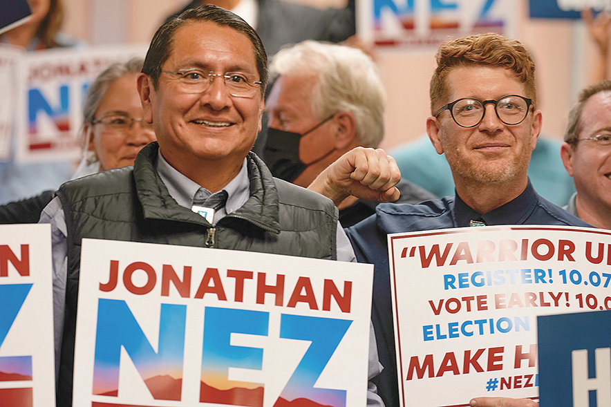 Congressional candidate Nez attends Arizona Democratic Party hosted