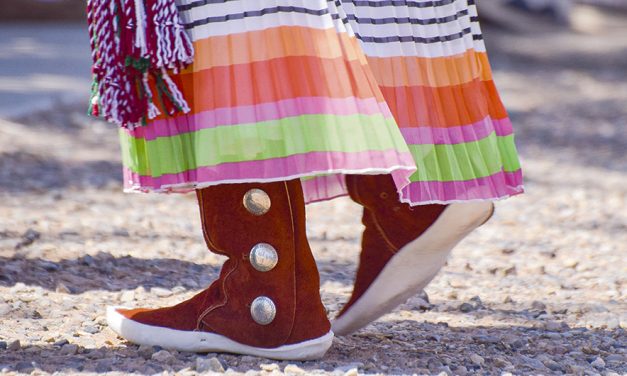 Kélchí Thomas Edison Yazzie: moccasins protector of the feet, choices