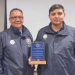 Ethan Arviso, prosecuting attorney, receives Excellence in Leadership Award