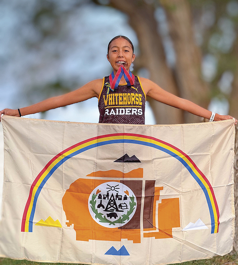 “Whitehorse Exists”: Two runners represent Navajo Nation at state race