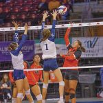 Gallup volleyball ends its playoff run with loss to Silver