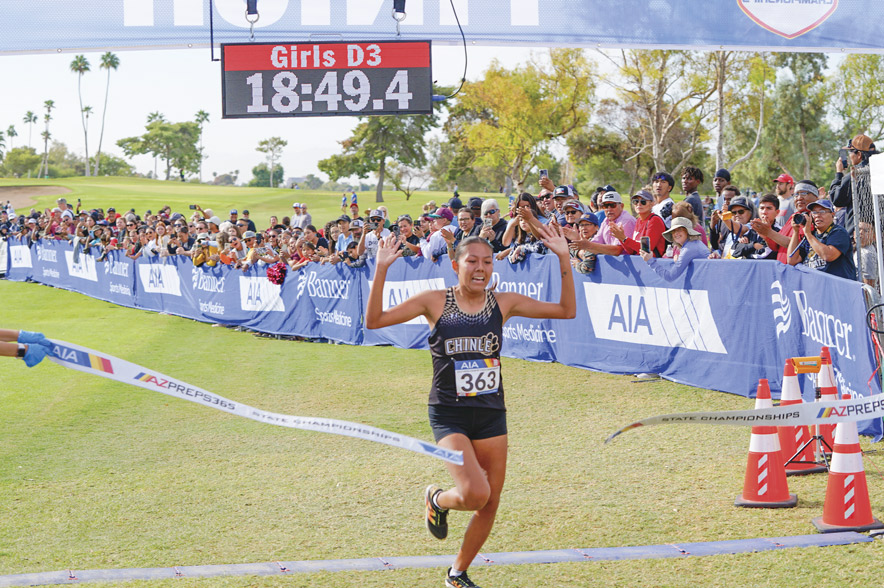 Page boys capture third straight state title <br>Chinle’s Janessa Segay wins individual crown