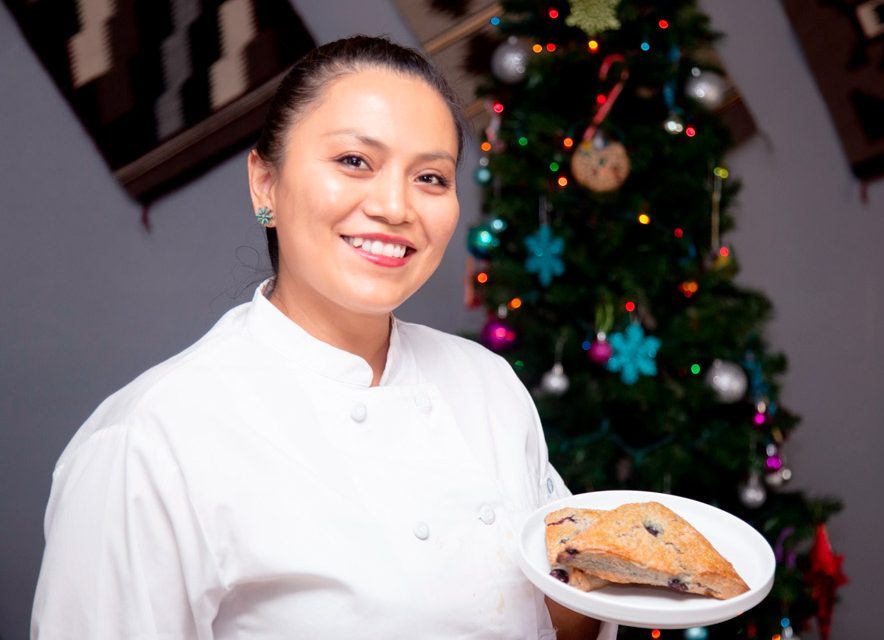 Navajo sugar <br> Diné chef Thalia Roessel incorporates Tódinéeshzhee’ roots in recipes