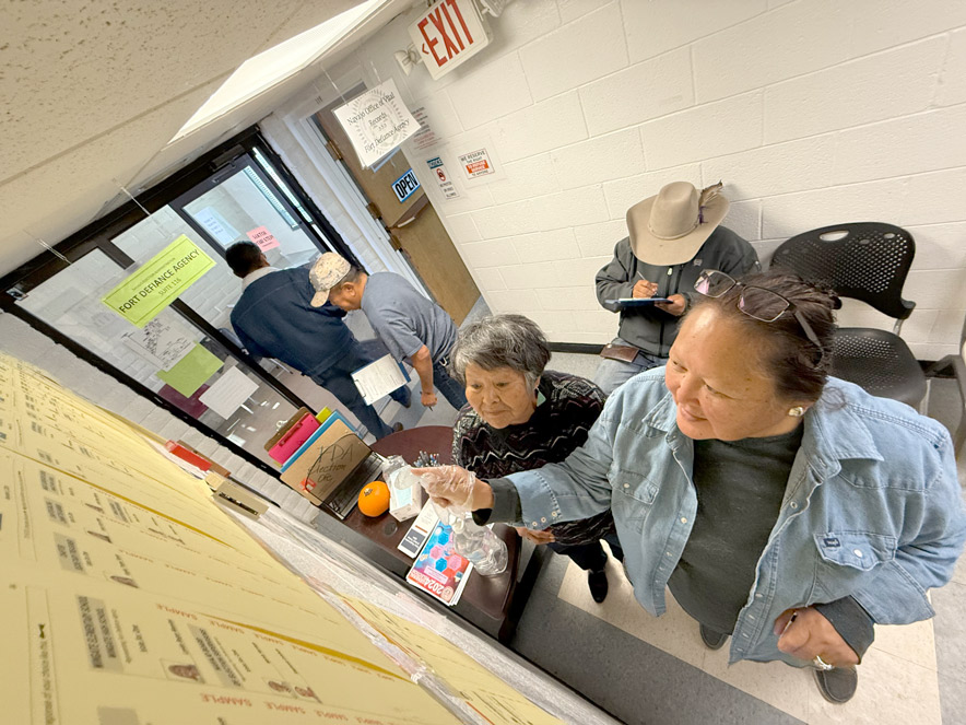 Record number of Navajo voters turn out <br>for early voting as NEA begins <br>special tribal elections after Nov. 5