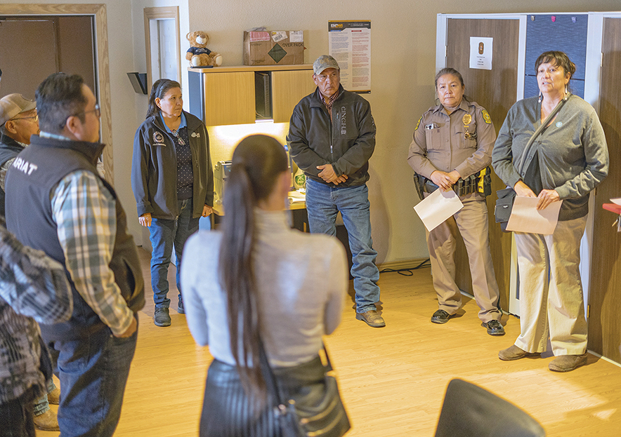 Shiprock officials advocate for police department in meeting with New Mexico Indian Affairs secretary