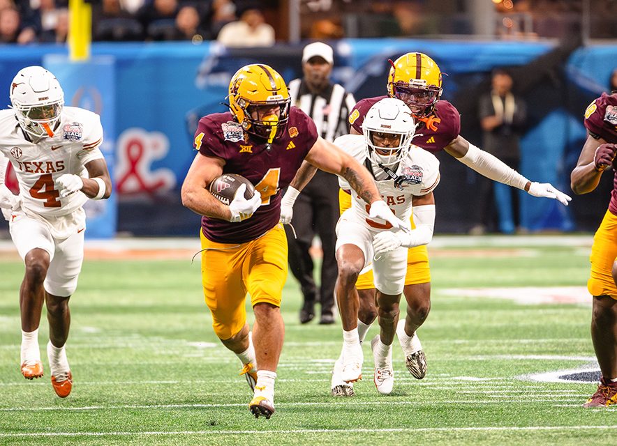 Heartbreaker<br>Arizona State loses in double-overtime at<br>2025 Chick-fil-A Peach Bowl