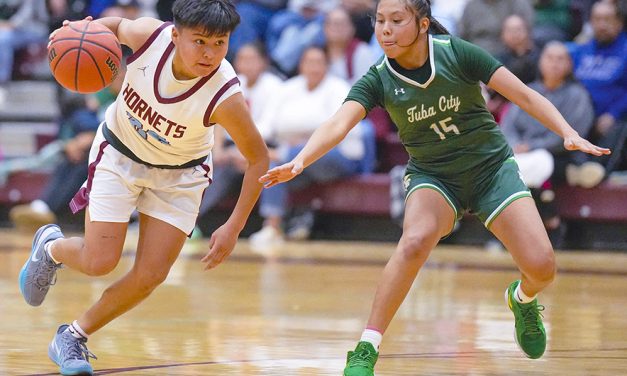 Tuba girls use inside-outside game to beat Ganado