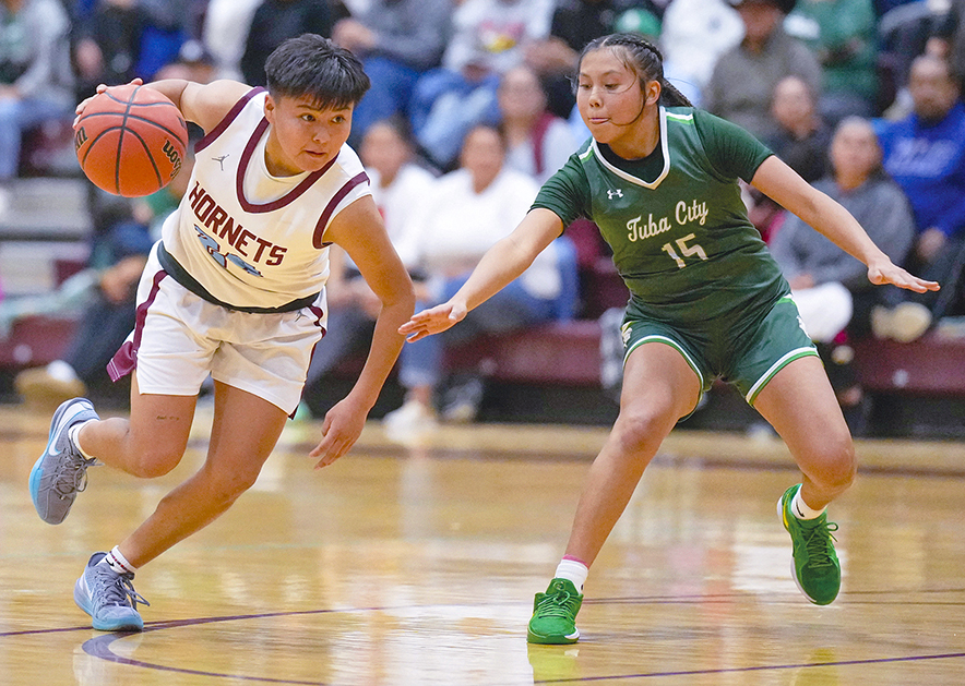 Tuba girls use inside-outside game to beat Ganado