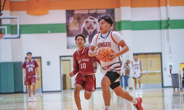 Second half surge leads Wingate to comfortable win over Many Farms