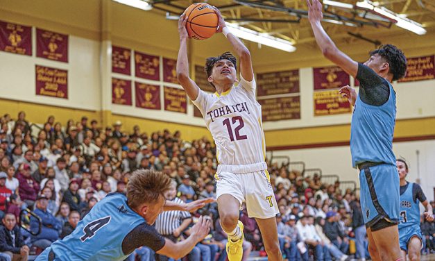 Tohatchi boys shoot lights out in win over Navajo Prep