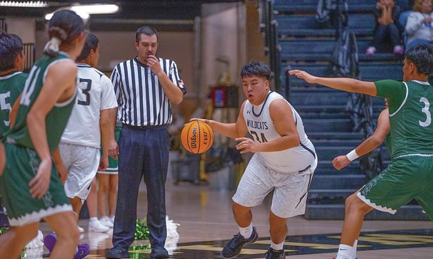 Chinle boys even score with Tuba