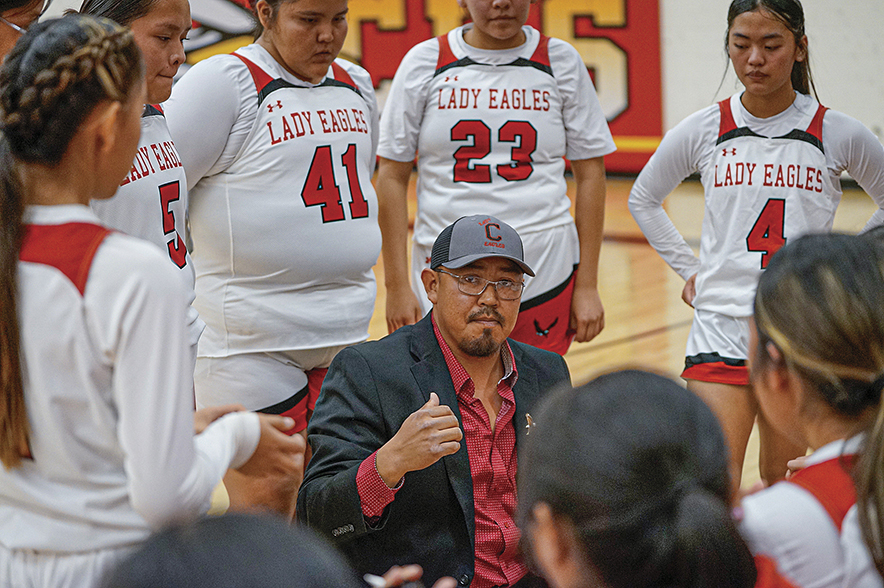 Crownpoint girls seeing vast improvements from last season