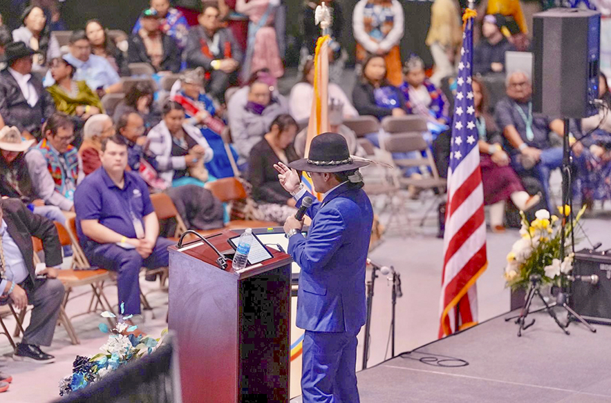 Nygren issues People’s State of the Navajo Nation Address in Tónaneesdizí