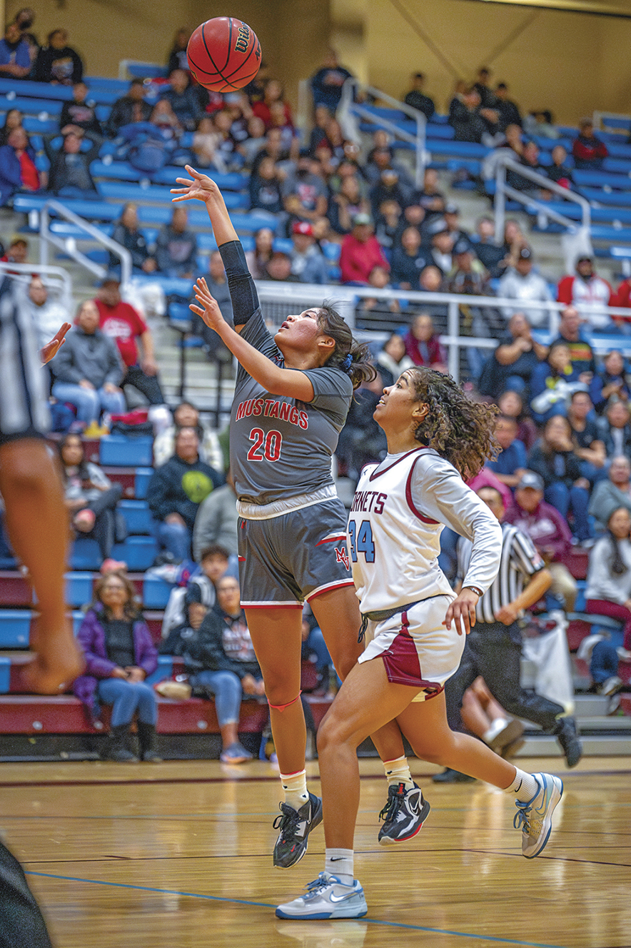 Ganado Lady Hornets pull off thrilling 70-67 win over Monument Valley Mustangs