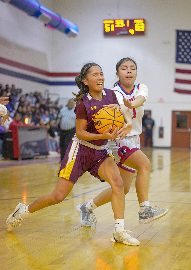 Lady Cougars outlast Red Mesa in gritty battle