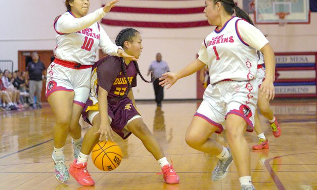 Lady Cougars outlast Red Mesa in gritty battle