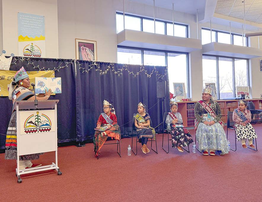 Miss Navajo, area royalties promote literacy at ‘All Royalty Reading’