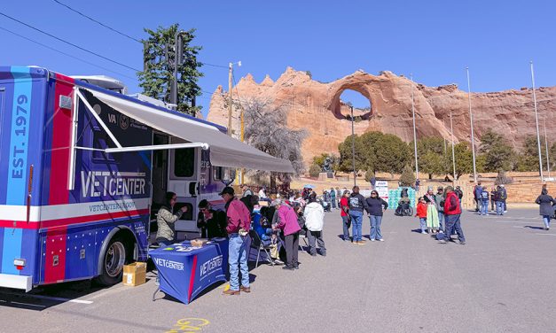 ‘Thank you for your sacrifice’ Diné Naazbaa Partnership hosts first veterans stand down