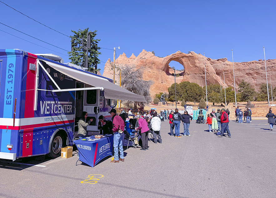 ‘Thank you for your sacrifice’ Diné Naazbaa Partnership hosts first veterans stand down